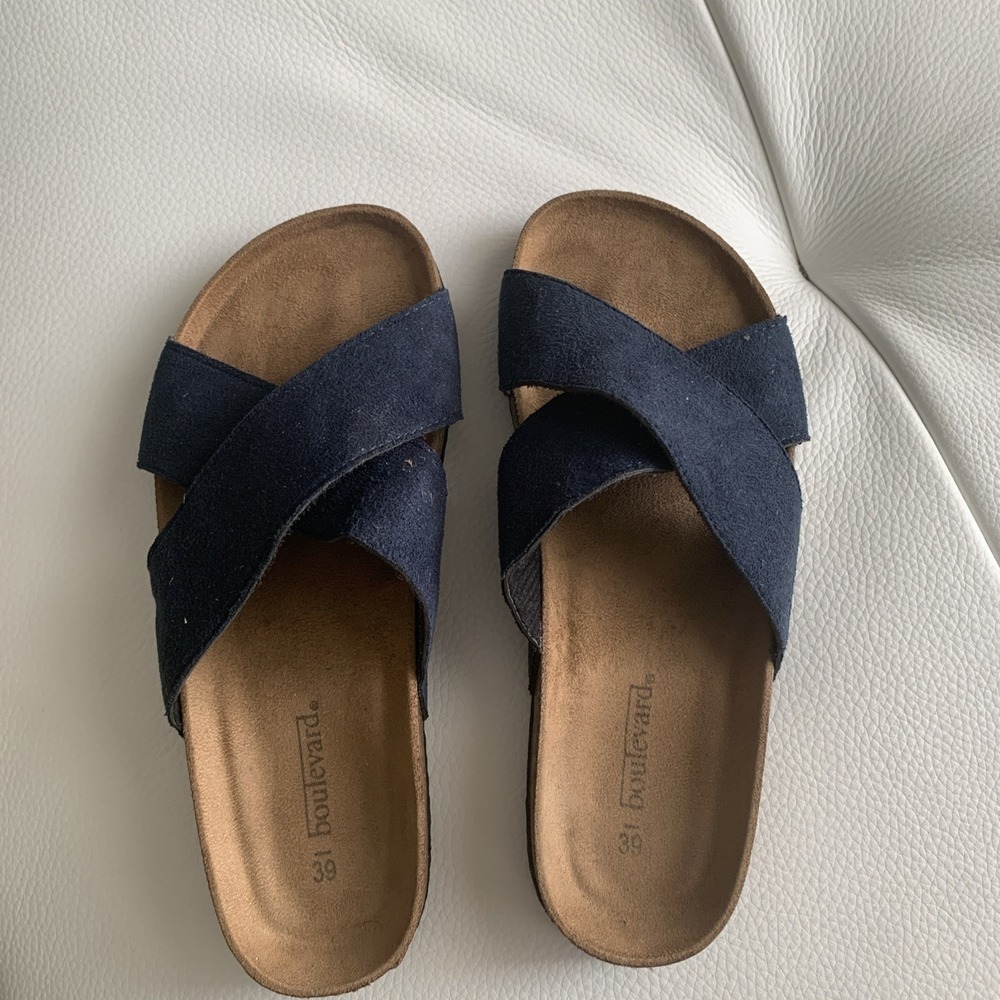 Boulevard Women Sandal New Whitout Color Blue  Tag Size 39